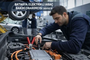 Batarya elektrikli araç bakım ve onarımcısı seviye 4