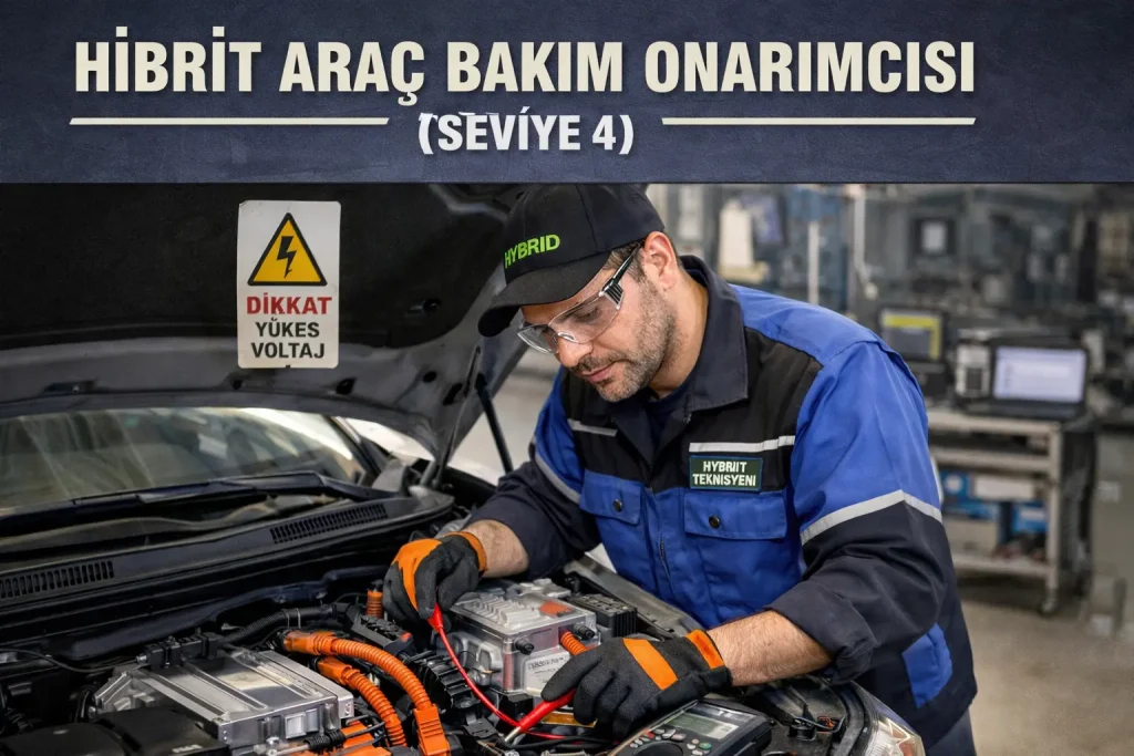 Hibrit Araç Bakım Onarımcısı (Seviye 4)