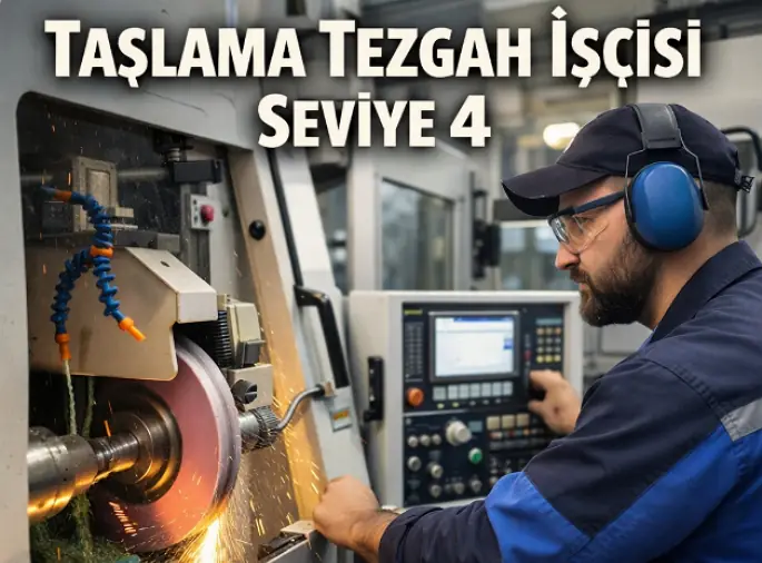 TASLAMA TEZGAH ISCISI SEVIYE 4